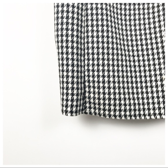 Urban Outfitters Y2K Square Neck Houndstooth Mini Dress Size‎ Medium - Picture 6 of 12